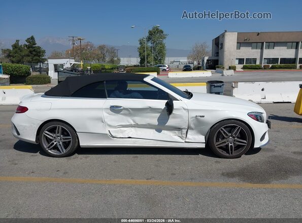WDDWK6EBXJF633790 2018 MERCEDES-BENZ AMG C 43 Белый Вид задней части салона