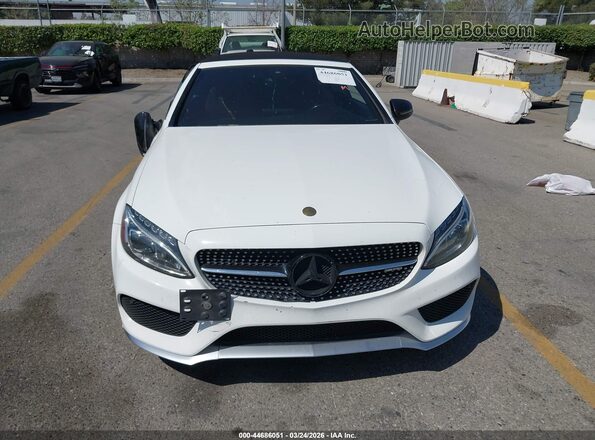 WDDWK6EBXJF633790 2018 MERCEDES-BENZ AMG C 43 Белый Вид щитка приборов