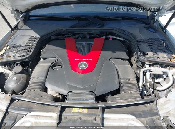 WDDWK6EBXJF633790 2018 MERCEDES-BENZ AMG C 43 Белый Вид сзади