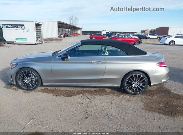 WDDWK8DB1KF799744 2019 MERCEDES-BENZ C-CLASS Серый Панорамный вид салона 360°