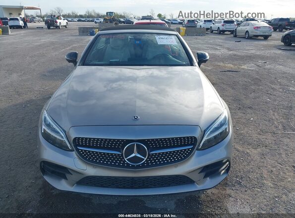 WDDWK8DB1KF799744 2019 MERCEDES-BENZ C-CLASS Серый Вид щитка приборов