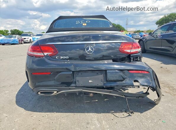 WDDWK8DB8KF781838 2019 MERCEDES-BENZ C Black Widok z tyłu