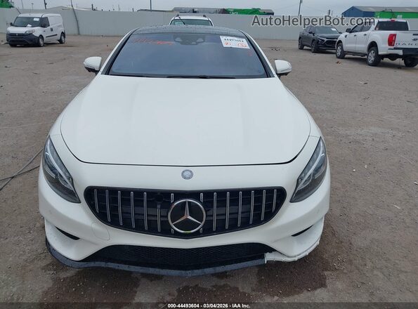 WDDXJ8FB2GA017749 2016 MERCEDES-BENZ S-CLASS Белый Вид щитка приборов