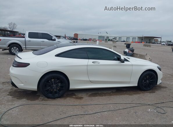 WDDXJ8FB2GA017749 2016 MERCEDES-BENZ S-CLASS Белый Вид задней части салона