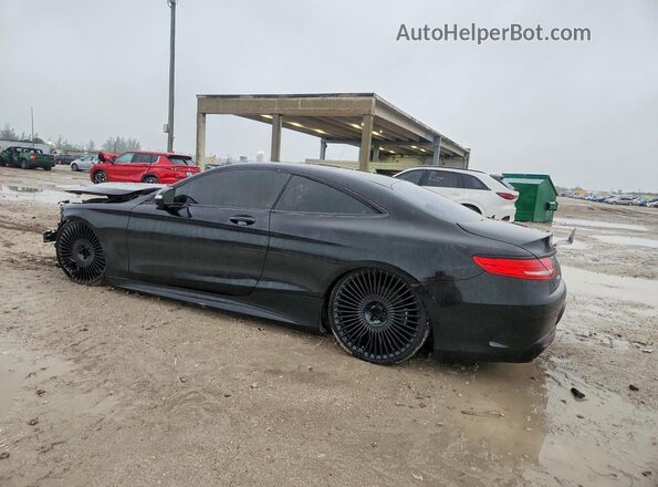 WDDXJ8FB7HA029090 2017 MERCEDES-BENZ S Черный Задняя левая четверть