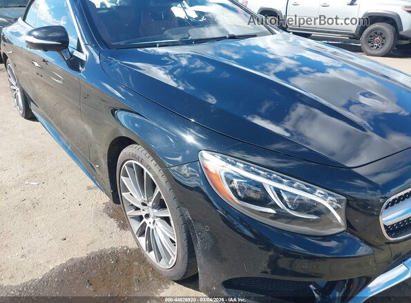 WDDXK8CB0HA021544 2017 MERCEDES-BENZ S-CLASS Black Вид спереду