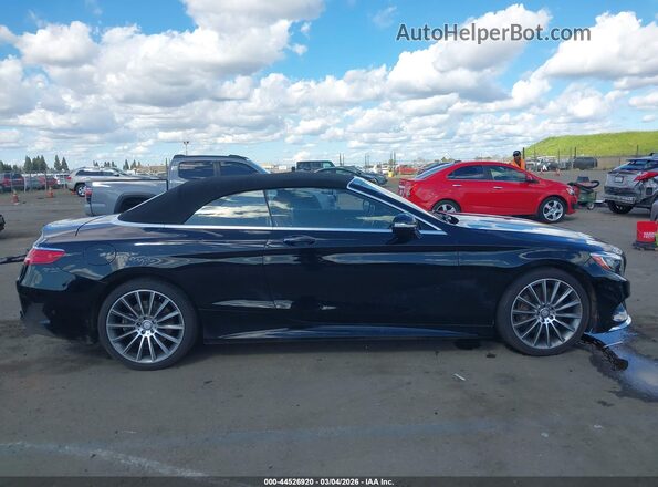 WDDXK8CB0HA021544 2017 MERCEDES-BENZ S-CLASS Black Вид задньої частини салону