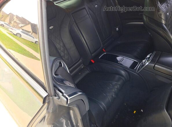 WDDXK8CB3HA019349 2017 MERCEDES-BENZ S-CLASS Серый Вид салона спереди