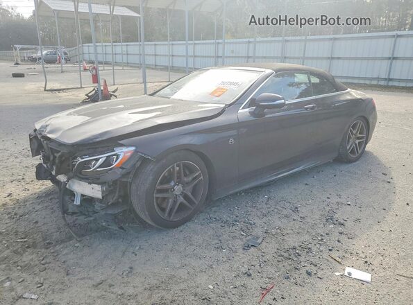 WDDXK8CB9HA019145 2017 MERCEDES-BENZ S Black Przód lewy