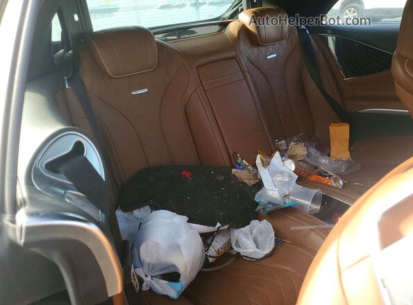 WDDXK8CB9HA019145 2017 MERCEDES-BENZ S Black Widok tylnych siedzeń