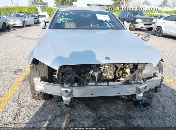 WDDZF4JB0JA465862 2018 MERCEDES-BENZ E-CLASS Серебряный Вид спереди