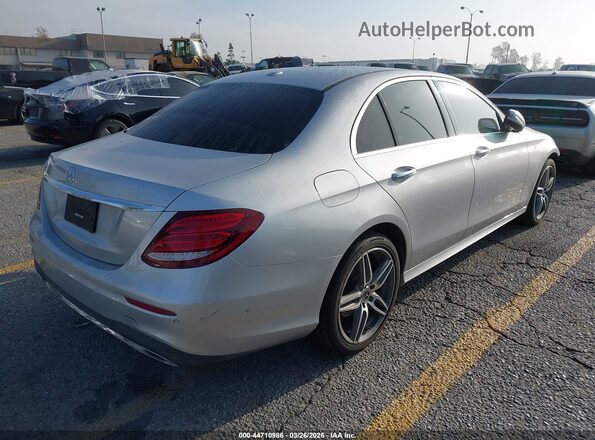 WDDZF4JB0JA465862 2018 MERCEDES-BENZ E-CLASS Серебряный Задняя правая четверть