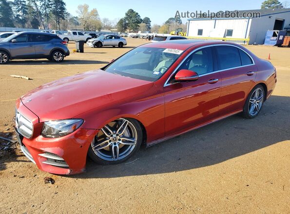 WDDZF4JB0KA508288 2019 MERCEDES-BENZ E Красный Передняя левая четверть