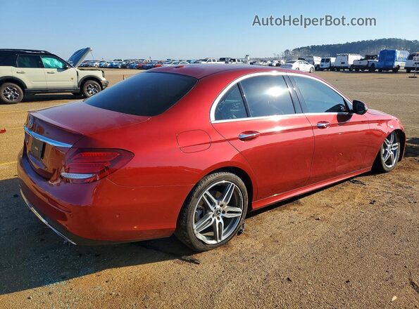 WDDZF4JB0KA508288 2019 MERCEDES-BENZ E Красный Задняя правая четверть