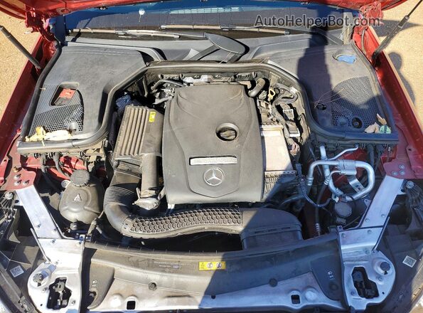 WDDZF4JB0KA508288 2019 MERCEDES-BENZ E Красный Вид задней части салона