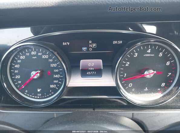 WDDZF4JB0KA529528 2019 MERCEDES-BENZ E-CLASS White Հետևի նստատեղերի տեսք