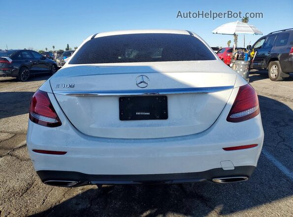 WDDZF4JB0KA551206 2019 MERCEDES-BENZ E White უკანა ხედი