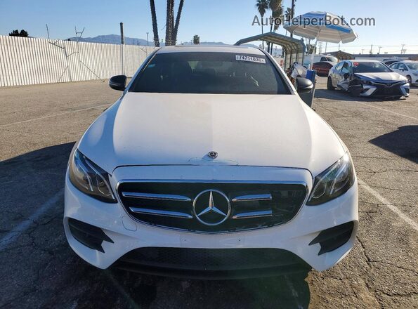 WDDZF4JB0KA551206 2019 MERCEDES-BENZ E White წინა ხედი