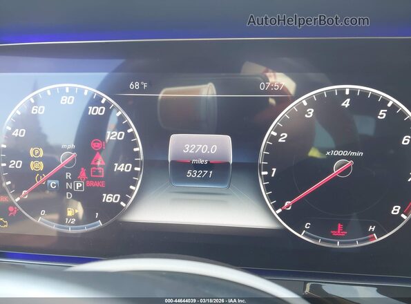 WDDZF4JB0KA593083 2019 MERCEDES-BENZ E-CLASS White Հետևի նստատեղերի տեսք