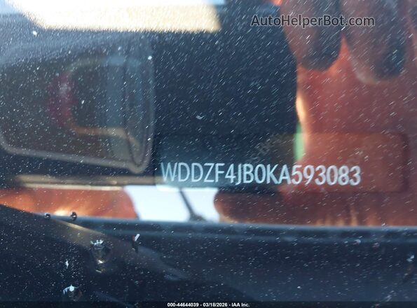 WDDZF4JB0KA593083 2019 MERCEDES-BENZ E-CLASS White Շարժիչի բաժամունքի տեսք