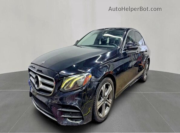 WDDZF4JB1JA445619 2018 MERCEDES-BENZ E Черный Задняя левая четверть