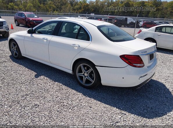 WDDZF4JB2HA029380 2017 MERCEDES-BENZ E-CLASS Белый Задняя левая четверть