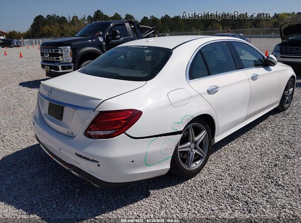 WDDZF4JB2HA029380 2017 MERCEDES-BENZ E-CLASS Белый Вид спереди