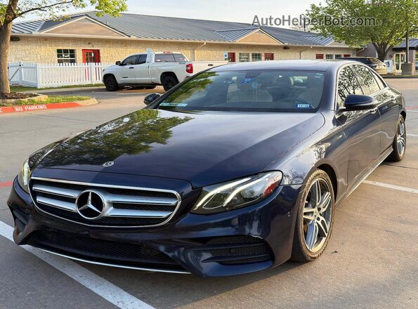 WDDZF4JB2JA338952 2018 MERCEDES-BENZ E Black Tył lewy