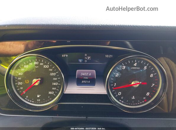 WDDZF4JB2KA526176 2019 MERCEDES-BENZ E-CLASS White Вид задніх сидінь
