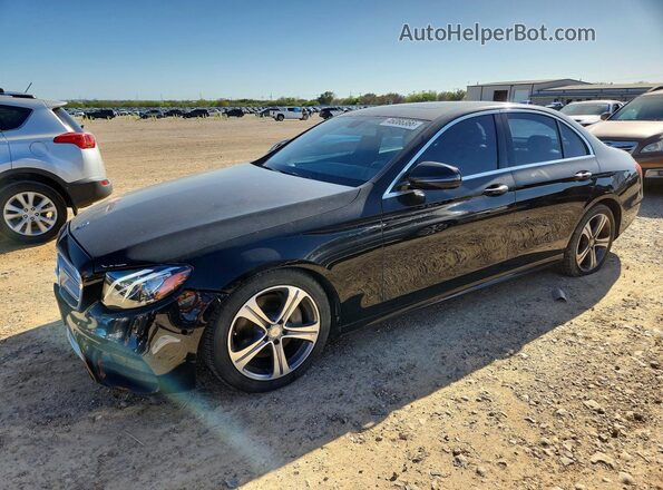 WDDZF4JB3HA115460 2017 MERCEDES-BENZ E Black Przód lewy