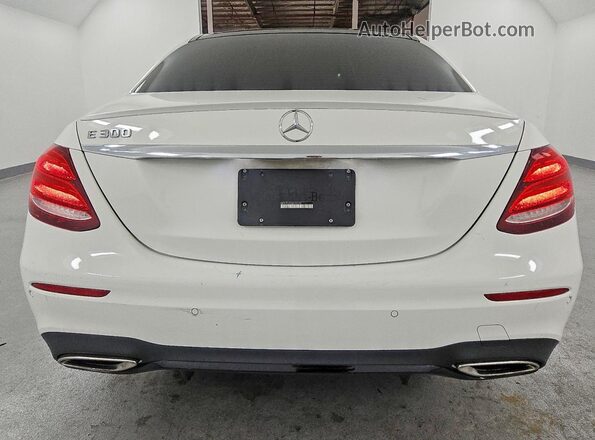 WDDZF4JB3JA296694 2018 MERCEDES-BENZ E Белый Вид сзади