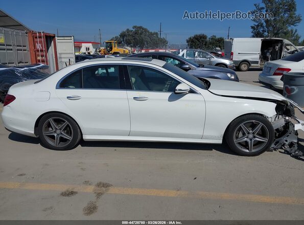 WDDZF4JB4HA007834 2017 MERCEDES-BENZ E-CLASS Белый Вид задней части салона