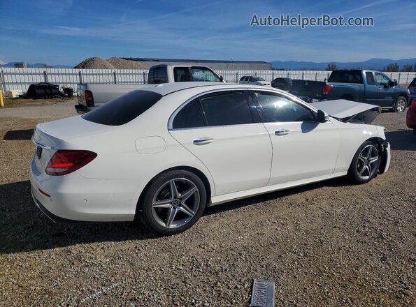 WDDZF4JB4JA447011 2018 MERCEDES-BENZ E Белый Задняя правая четверть
