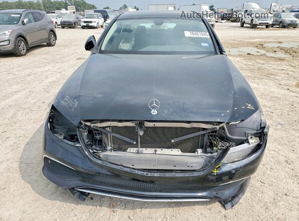 WDDZF4JB5HA114603 2017 MERCEDES-BENZ E Черный Вид спереди