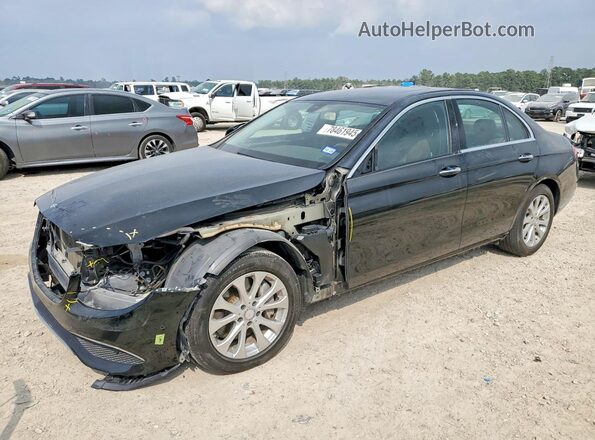 WDDZF4JB5HA114603 2017 MERCEDES-BENZ E Черный Передняя левая четверть