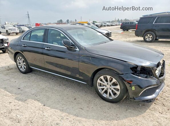 WDDZF4JB5HA114603 2017 MERCEDES-BENZ E Черный Передняя правая четверть