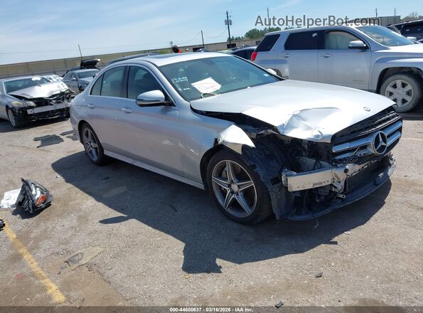 WDDZF4JB6HA029947 2017 MERCEDES-BENZ E-CLASS Silver Delantero derecho