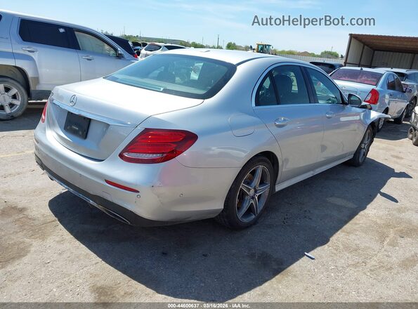 WDDZF4JB6HA029947 2017 MERCEDES-BENZ E-CLASS Silver Trasero derecho