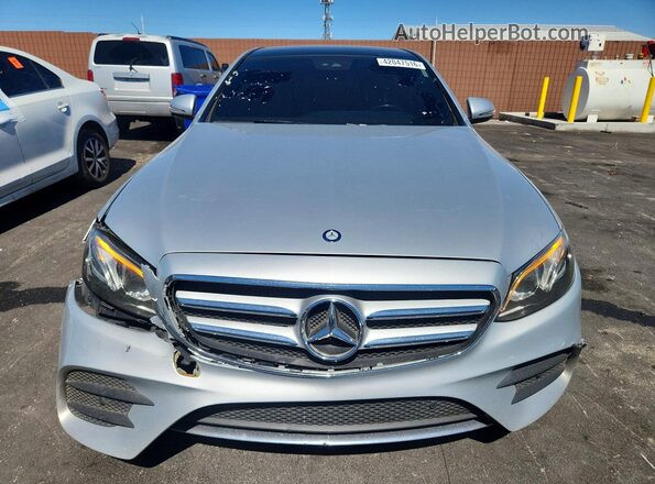 WDDZF4JB6HA038230 2017 MERCEDES-BENZ E Silver Դիմացի տեսք