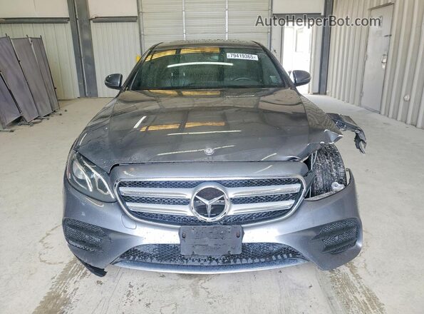 WDDZF4JB6HA082969 2017 MERCEDES-BENZ E Gray Vista frontal