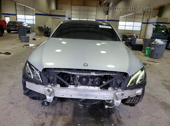 WDDZF4JB7HA159378 2017 MERCEDES-BENZ E Серебряный Вид спереди