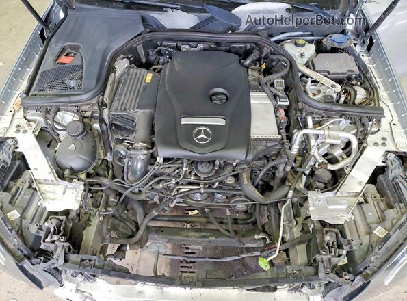 WDDZF4JB7HA159378 2017 MERCEDES-BENZ E Серебряный Вид задней части салона
