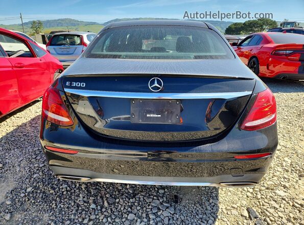 WDDZF4JB8HA041596 2017 MERCEDES-BENZ E Черный Вид сзади