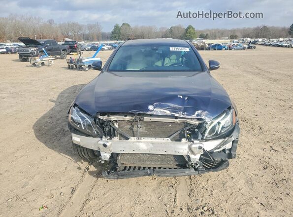 WDDZF4JB8HA075070 2017 MERCEDES-BENZ E Blue Widok z przodu