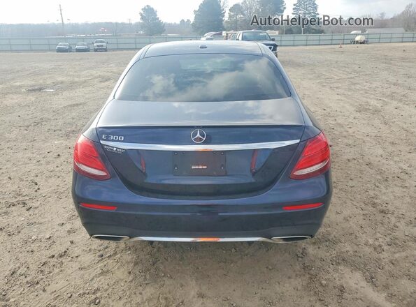 WDDZF4JB8HA075070 2017 MERCEDES-BENZ E Blue Widok z tyłu