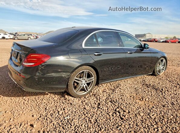 WDDZF4JB9HA157762 2017 MERCEDES-BENZ E Black Задня права чверть