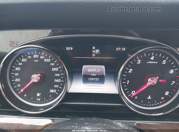 WDDZF4JBXHA008499 2017 MERCEDES-BENZ E-CLASS Синий Вид задних сидений