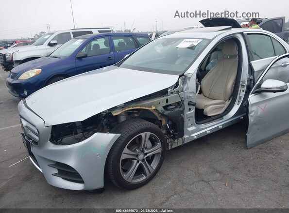 WDDZF4JBXHA116752 2017 MERCEDES-BENZ E-CLASS Серый Вид спереди