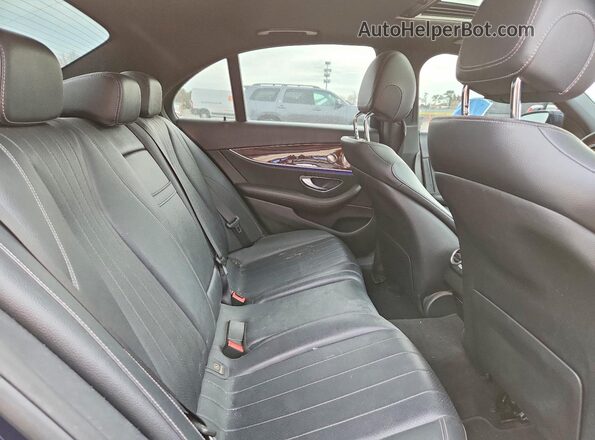 WDDZF4KB0HA091522 2017 MERCEDES-BENZ E Синий Вид задних сидений