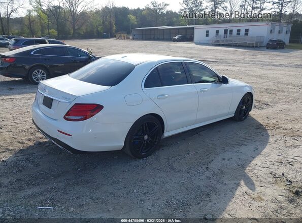 WDDZF4KB0HA109503 2017 MERCEDES-BENZ E-CLASS Белый Задняя правая четверть